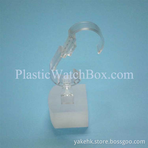 Acrylic C ring watch display stand of wrist watch holder